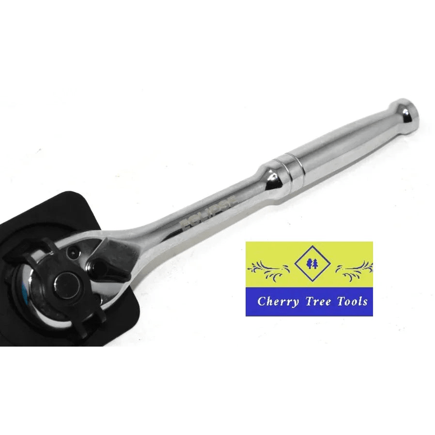 Eclipse Professional Ratchet Handle 3/8" Drive shown with ergonomic design and durability for mechanics and DIY tasks.