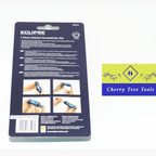 Eclipse Professional 7 Piece Ratchet Screwdriver Set packaging with usage images and Cherry Tree Tools logo.