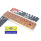 Spear & Jackson 12" Try square measuring tool with a robust wooden handle and precision blade for accurate measurements.
