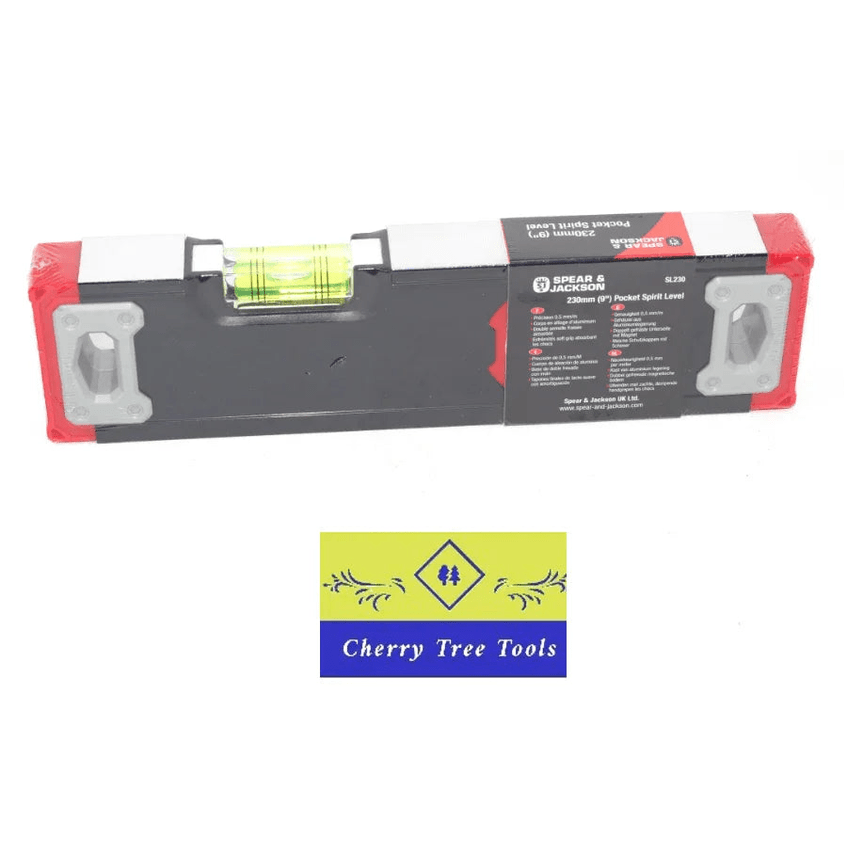Spear & Jackson 230mm Pocket Spirit Level