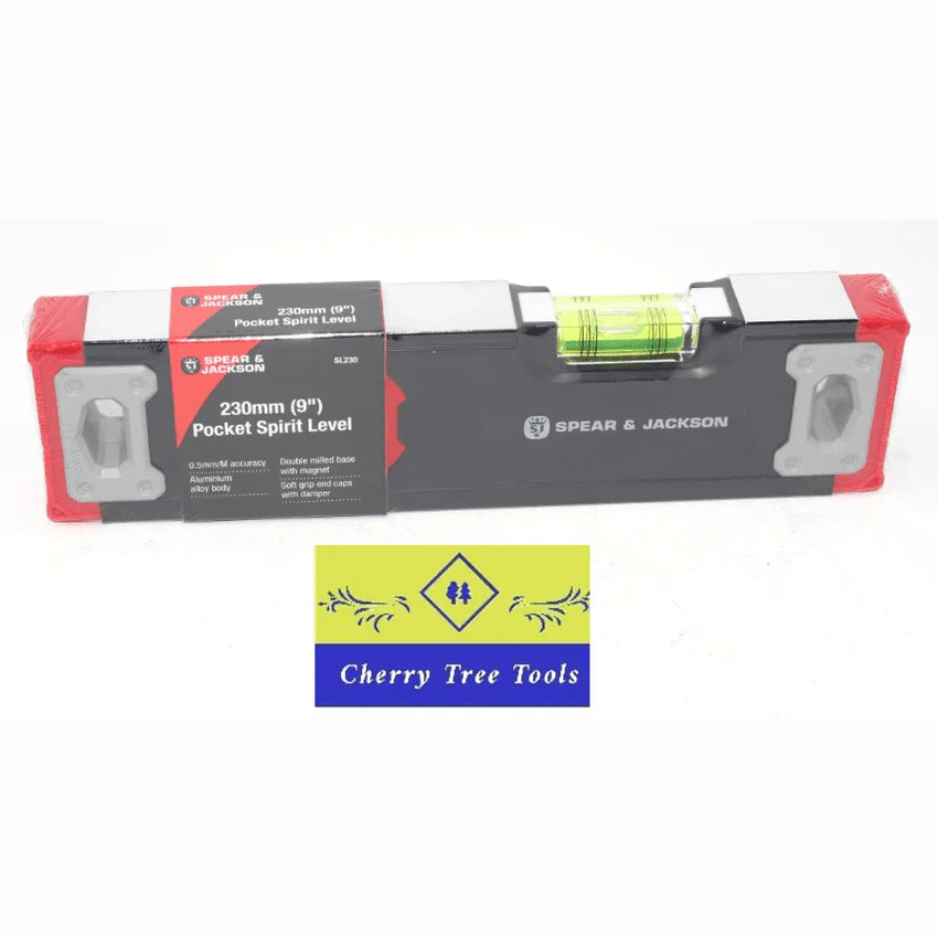 Spear & Jackson 230mm Pocket Spirit Level