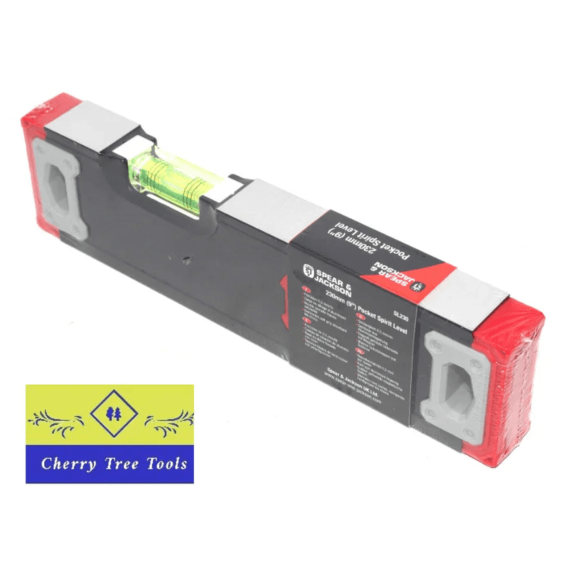 Spear & Jackson 230mm Pocket Spirit Level