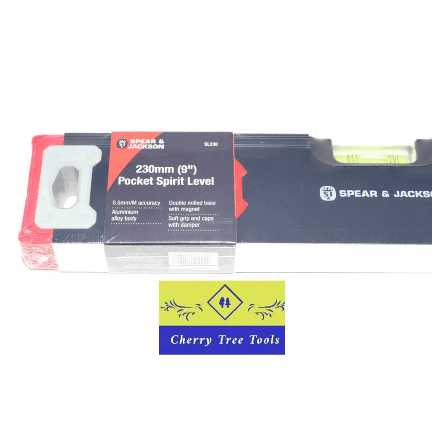 Spear & Jackson 230mm Pocket Spirit Level