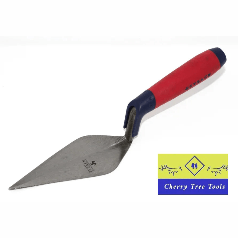 Spear & Jackson Tyzack 6" Pointing Trowel  with durable high carbon steel blade and ergonomic handle.