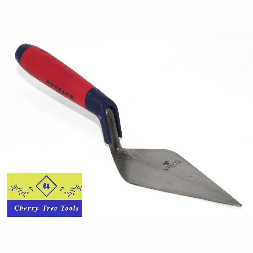 Spear & Jackson Tyzack 6" Pointing Trowel with a solid forged blade and comfortable grip.
