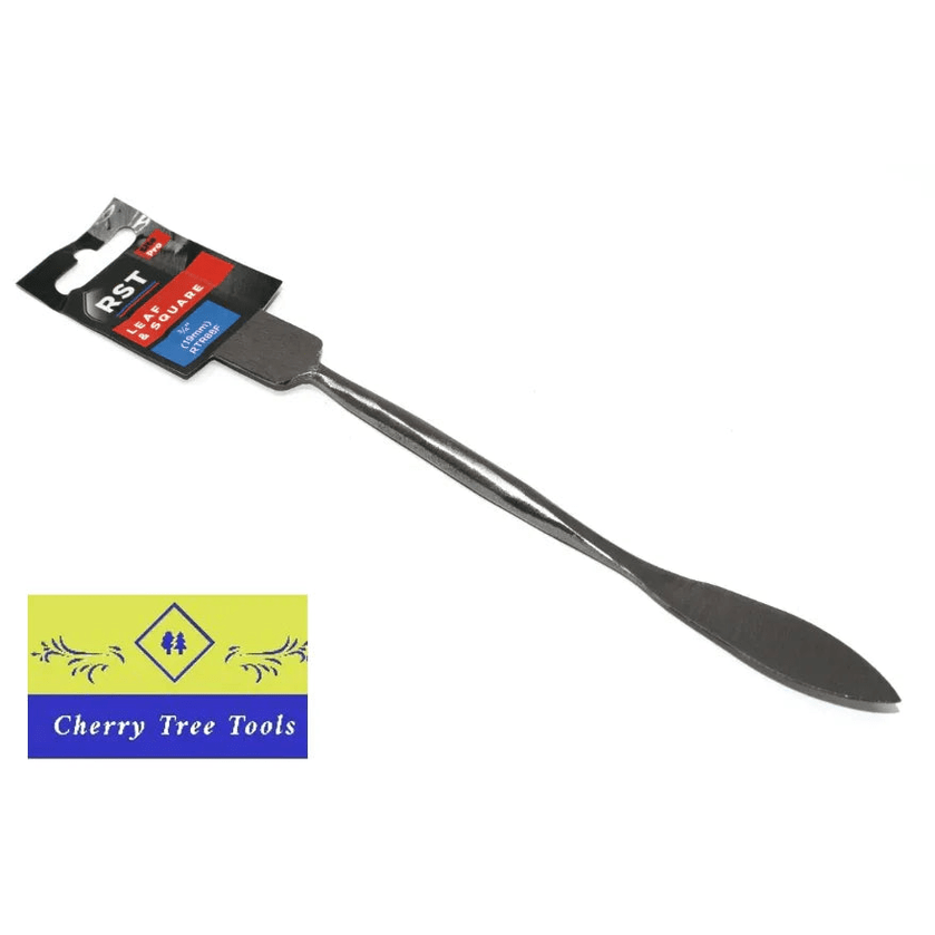 RST Leaf and Square Pointing Tool 3/4" shown against a Cherry Tree Tools background, ideal for detailed mortar pointing.