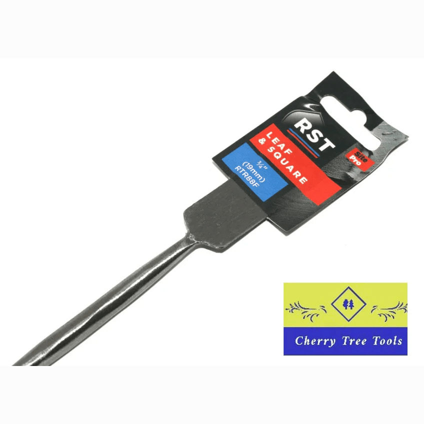 RST Leaf and Square Pointing Tool 3/4" displayed with packaging for detailed mortar pointing and plaster work.
