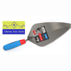 RST 11" London Pattern Brick Trowel with carbon steel blade and ergonomic handle from Cherry Tree Tools.