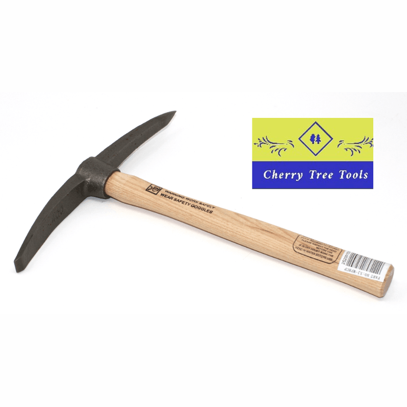 Spear & Jackson Mortar Pick & Chisel Hammer on a white background with Cherry Tree Tools logo.