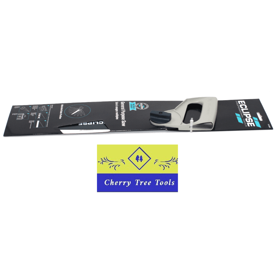 Eclipse Professional General Purpose Saw with die-cast handle and blade retention screw for versatile cutting tasks.