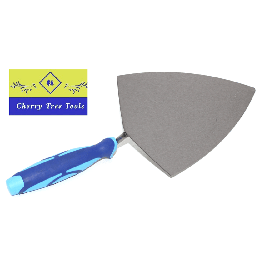 Blue Spot 11" Broad Heel Brick Trowel with ergonomic handle for masonry work.