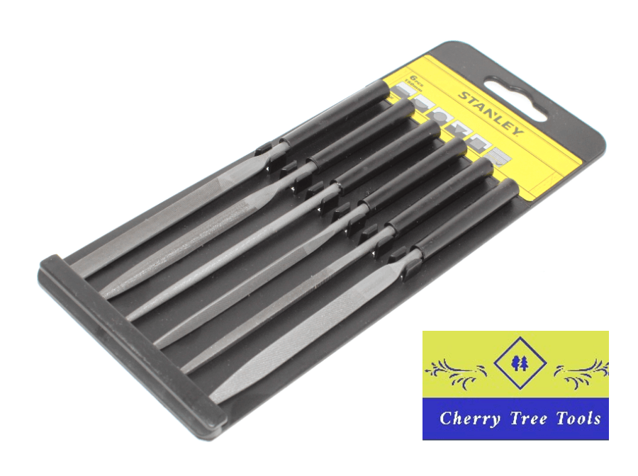 Stanley 6 piece Needle File Set