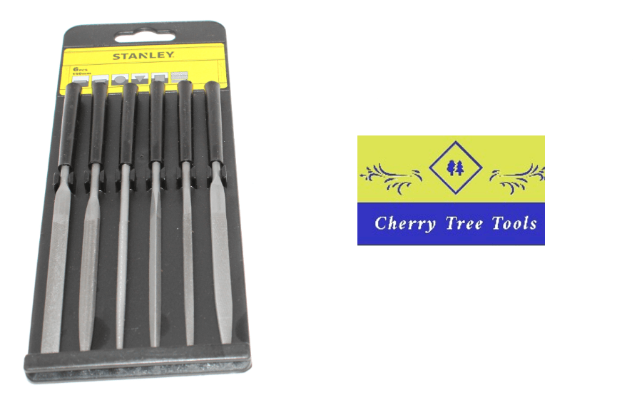 Stanley 6 piece Needle File Set
