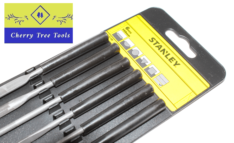 Stanley 6 piece Needle File Set