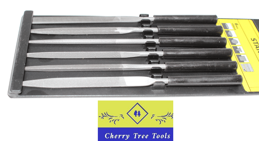 Stanley 6 piece Needle File Set