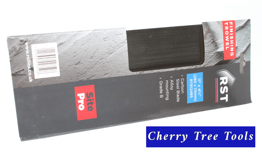 RST 11" Finishing Trowel - soft grip handle