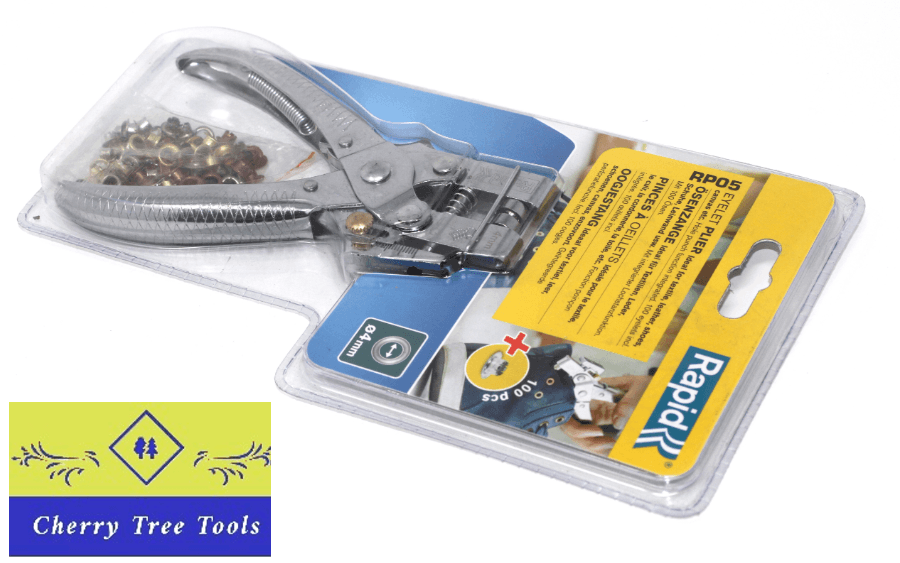 Rapid Eyelet Pliers with 100 4mm Eyelets