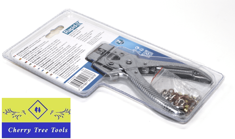 Rapid Eyelet Pliers with 100 4mm Eyelets
