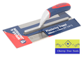 Spear & Jackson 280mm x 114mm Plastering trowel with a blue and red wrapper