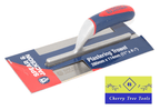 Spear & Jackson 280mm x 114mm Plastering trowel with a blue and red wrapper
