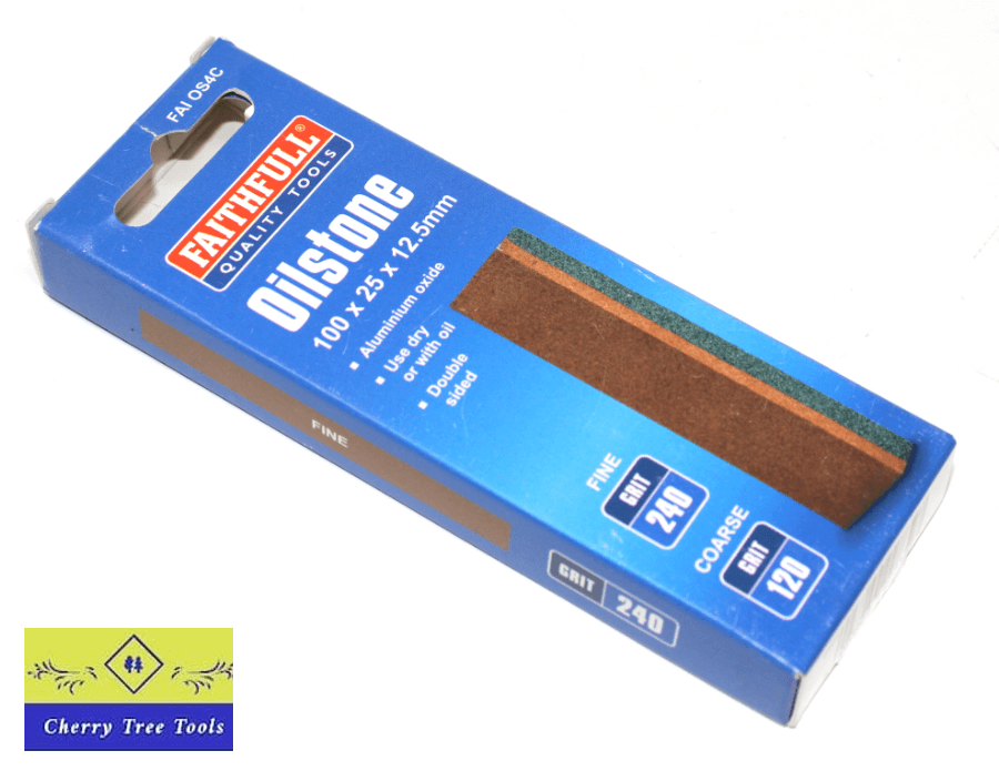 Faithfull Aluminium Oxide Oilstone 