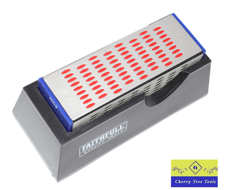 Faithfull 4 Sided Diamond Sharpening Stone