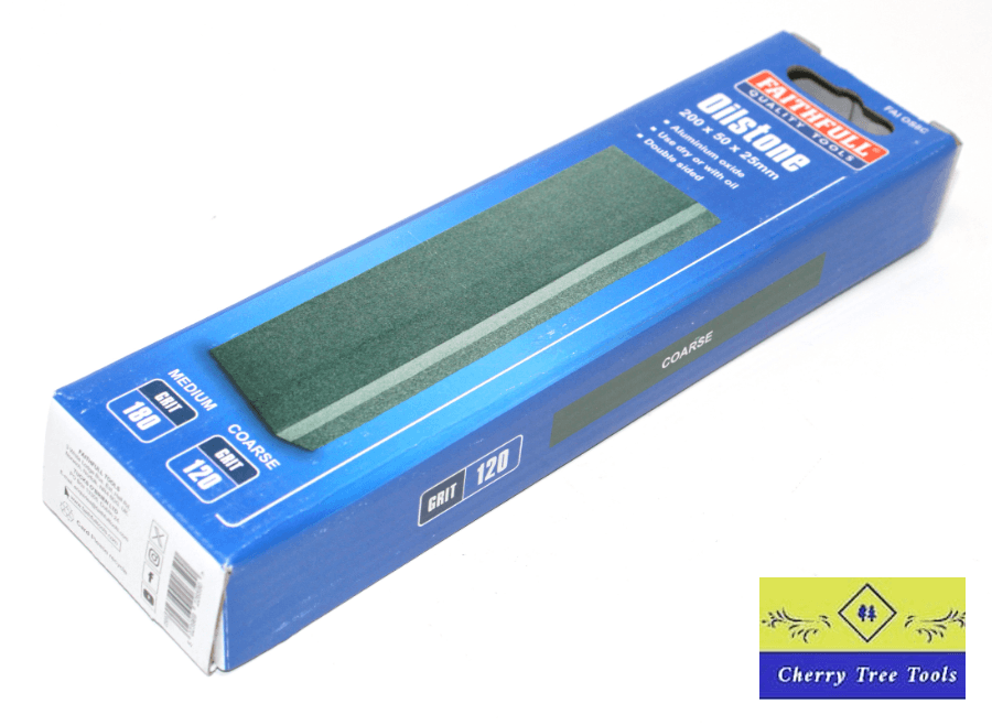 Faithfull Aluminium Oxide Combination Sharpening Oilstone