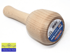 Faithfull 90mm Beech Wood Carvers mallet with a solid beech head and ergonomic handle for carving precision.