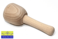 Faithfull 90mm Beech Wood Carvers mallet crafted from solid beech for precision and durability during carving.
