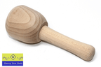 Faithfull 90mm Beech Wood Carvers mallet crafted from solid beech for precision and durability during carving.