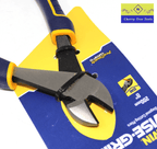 Irwin Vise-Grip 8" Diagonal Cut Pliers with robust cutting edges on packaging.