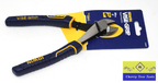 Irwin Vise-Grip 8" Diagonal Cut Pliers with packaging displayed on a white background.