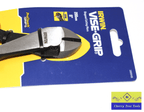 Irwin Vise-Grip 8" Diagonal Cut Pliers displayed on packaging, showcasing cutting edges and tool design.