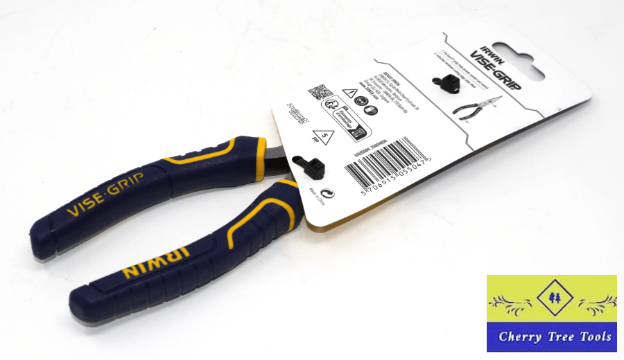 Irwin Vise-Grip 8" Long Nose Pliers with ProTouch grips for comfort and precision.