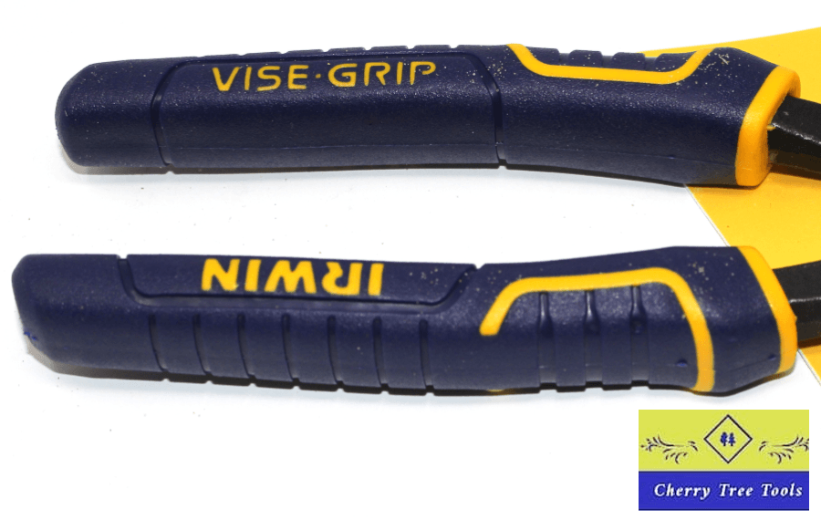 Irwin Vise-Grip 8" Cable Cutting Pliers handles showcasing design and grip quality.