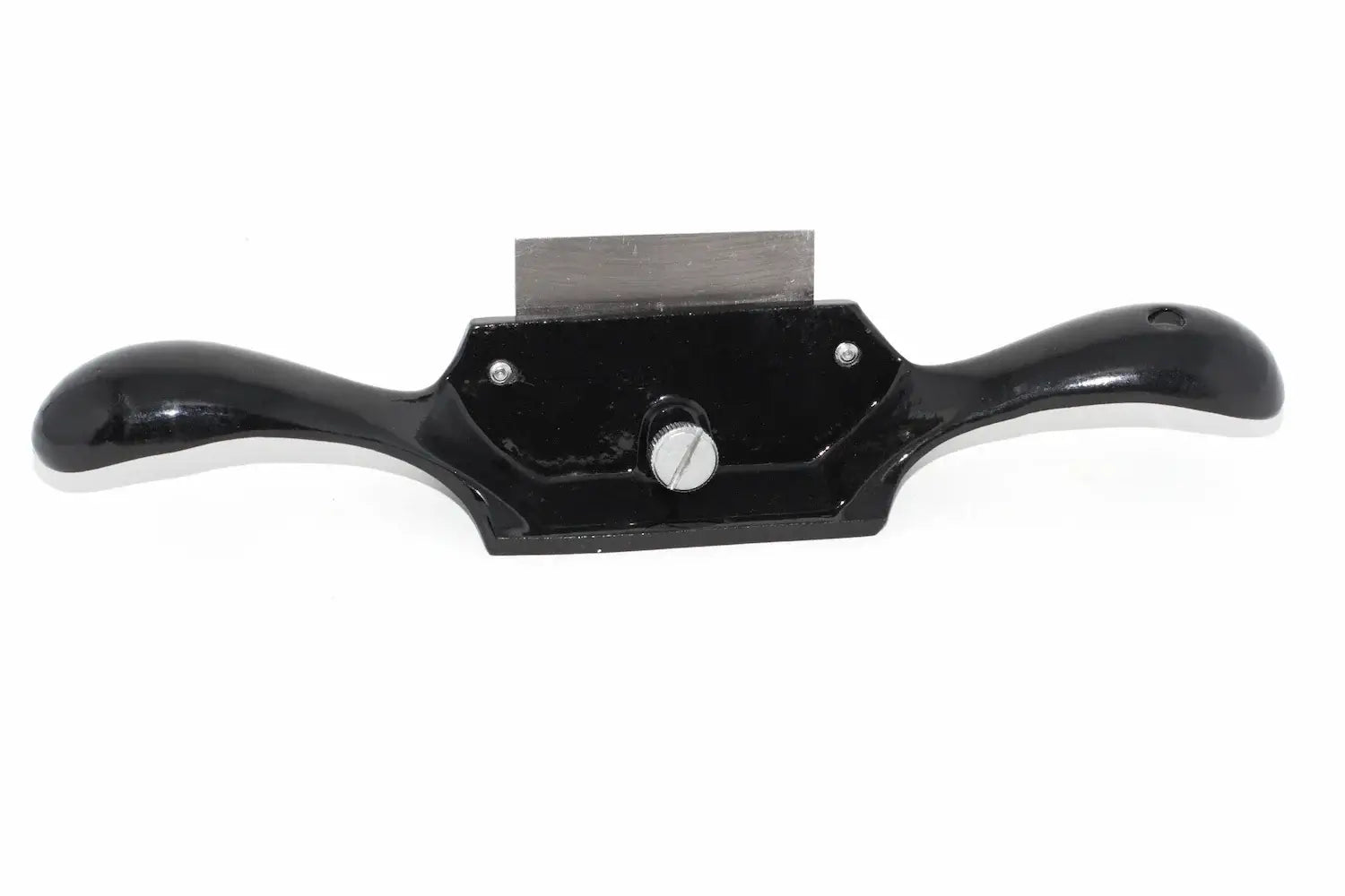 Spear & Jackson cabinet Scraper front view with cast iron main body and handles on a white background