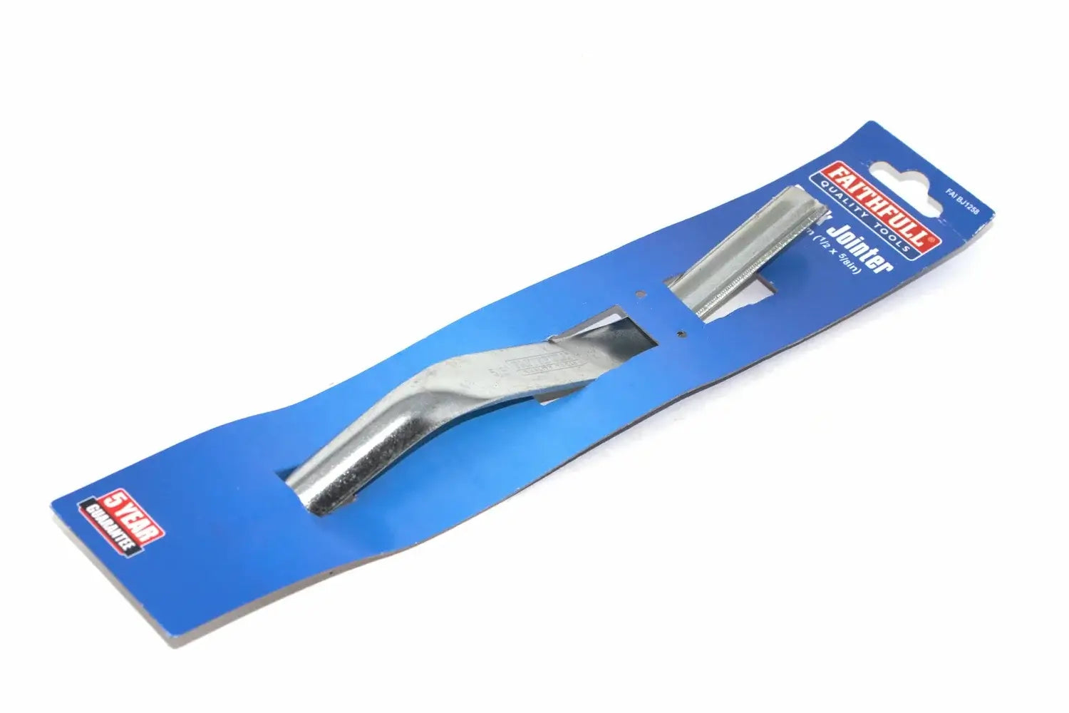 Faithfull 12mm x 16mm Brick Jointer by Cherry Tree Tools, steel one piece tool with curved ends