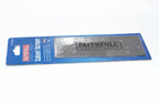 A Faithfull 150mm Cabinet Scraper carbon steel tool in blue coloured retail packaging, displayed on a clean white background.