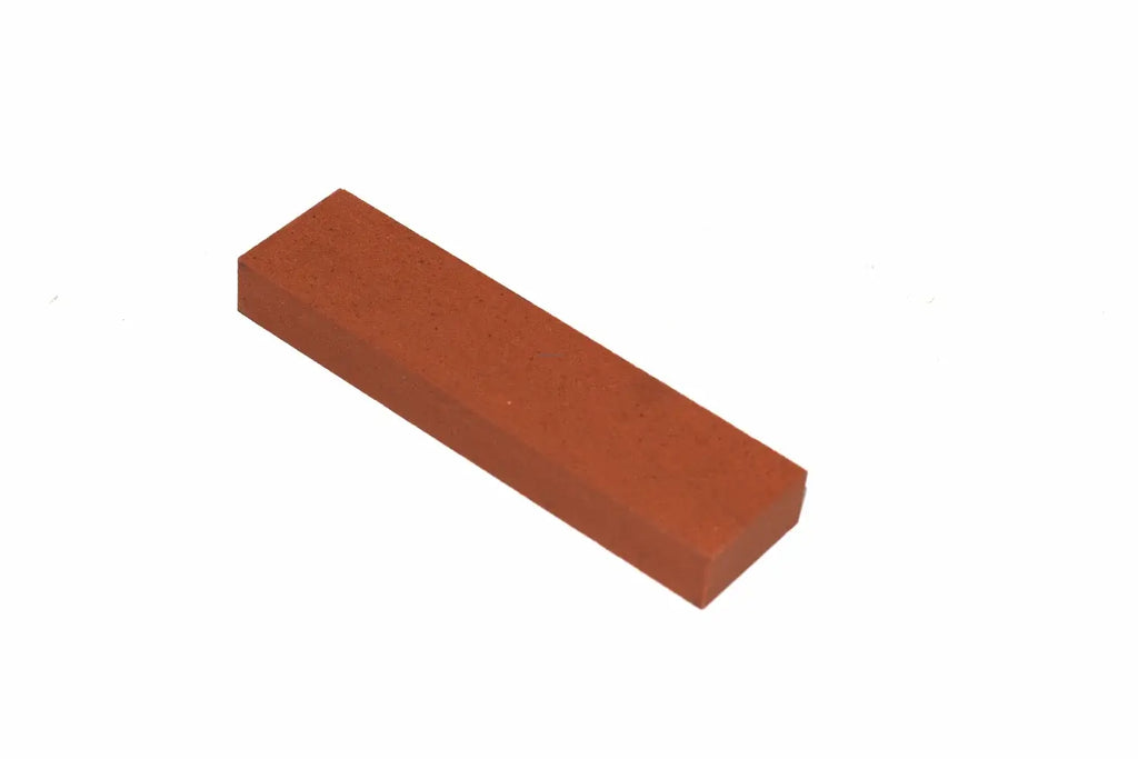 Norton India 102mm medium Oilstone MB24 diagonal view of sharpening face