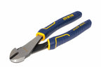 Irwin Vise-Grip 8" diagonal cut pliers by Cherry Tree Tools in blue and yellow with slip-resistant grips