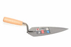 RST 10" brick trowel philadelphia pattern with a carbon steel blade and hard wood handle