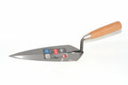 RST 10" Brick trowel philadelphia pattern with an ergonomic handle and steel tang.