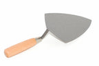 RST 10" Brick Trowel Philadelphia Pattern. A metal trowel with a light wood handle, shown on a plain white background.