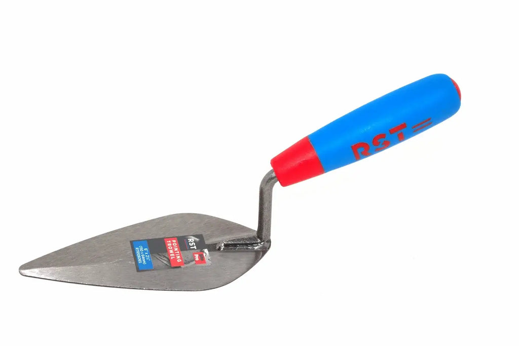 RST London Pattern Pointing Trowel 6 inch soft feel handle with RST 6 pointing trowel London pattern