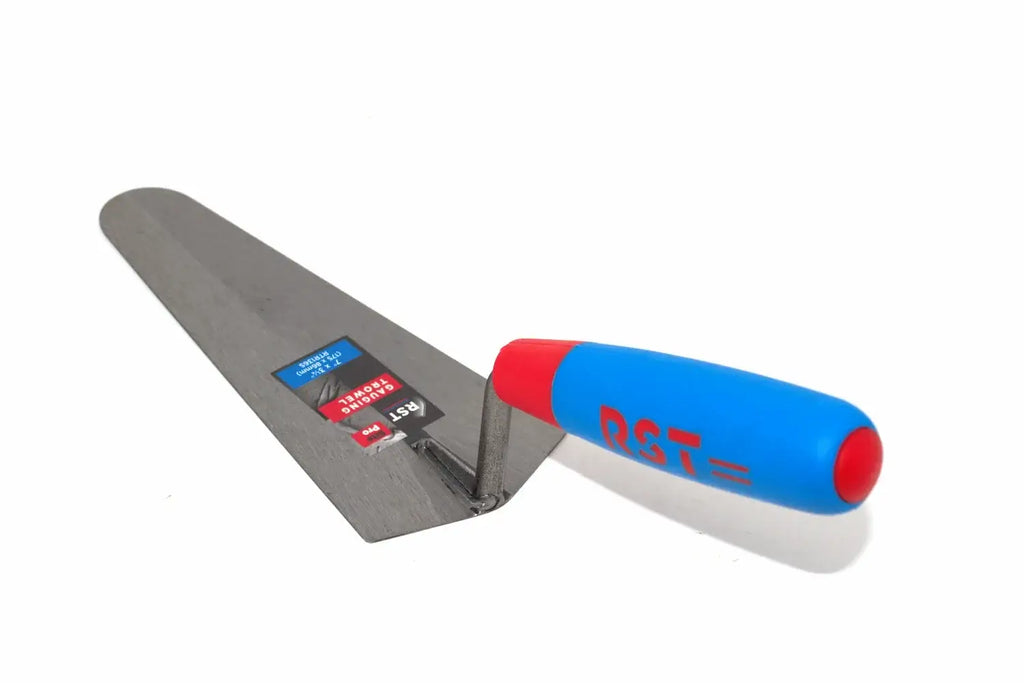 RST 7" Gauging Trowel by Cherry Tree Tools with carbon steel blade and soft feel handle