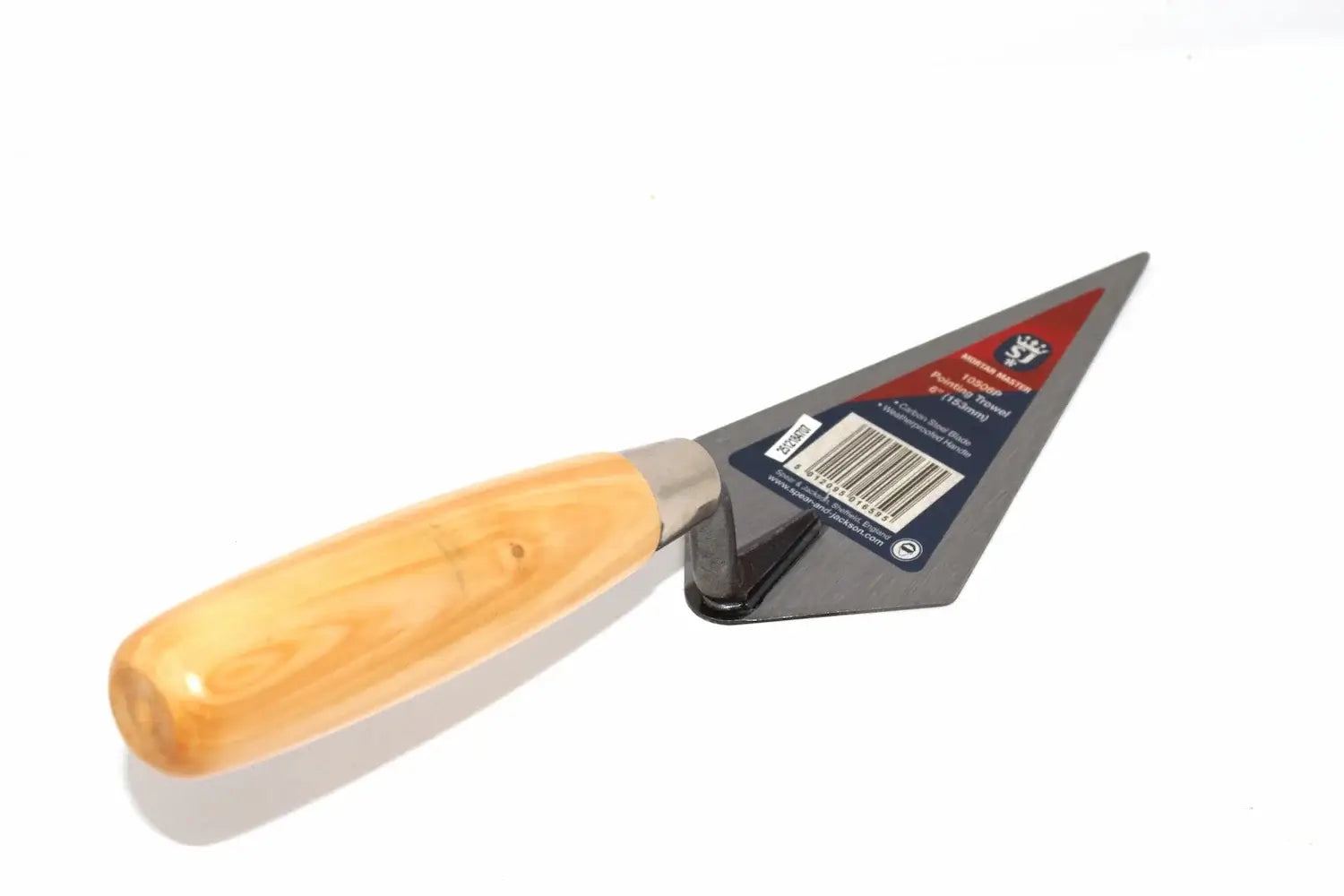 Spear & Jackson 6" pointing trowel by Cherry Tree Tools with hardwood handle and pointing trowel