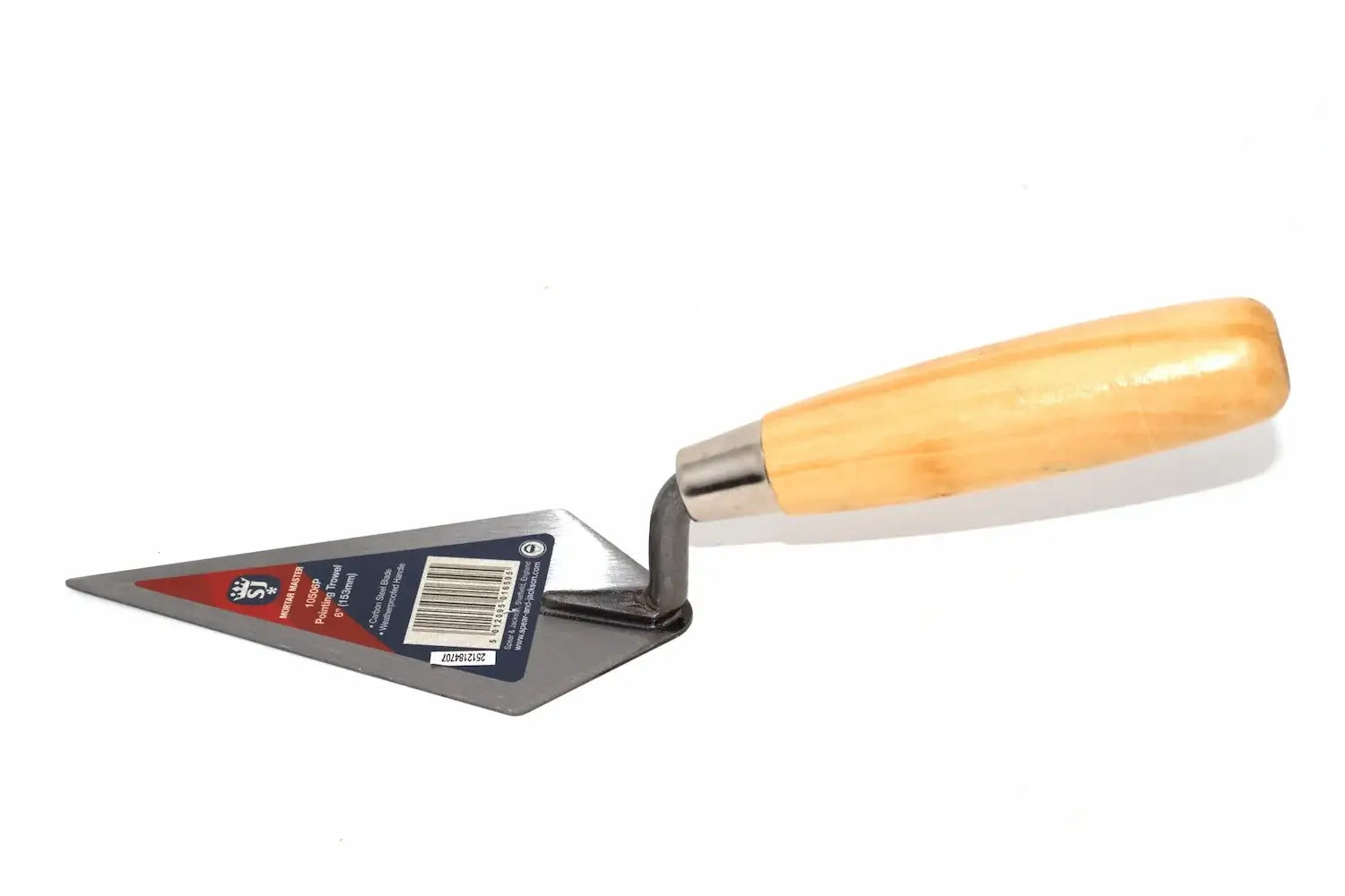 Spear & Jackson 6" Pointing Trowel by Cherry Tree Tools, pointing trowel with hardwood handle