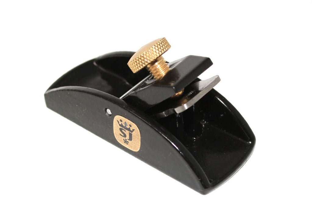 Spear & Jackson Trim Plane 85mm - woodworking tool showing its sleek design and high-quality steel blade.