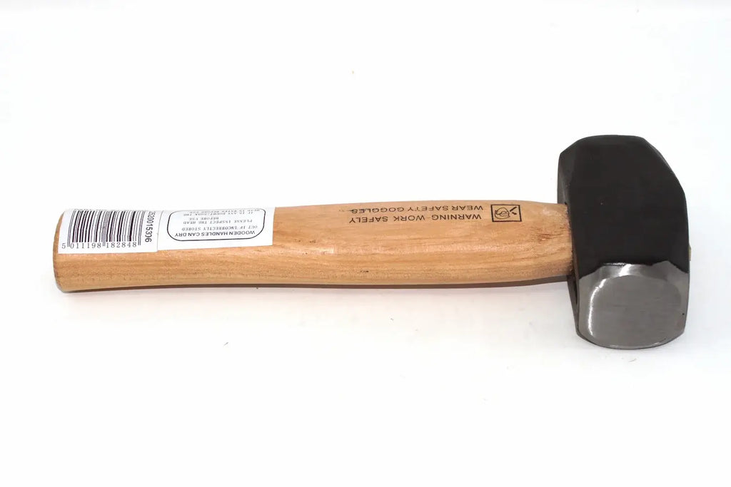 Spear & Jackson Club Hammer 2 1/2lb by Cherry Tree Tools, masons club hammer with hickory hard wood handle