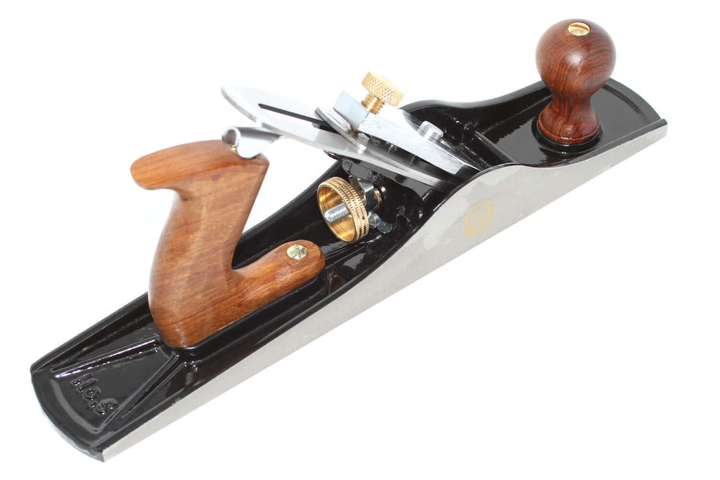 Spear & Jackson No 5 Jack Plane - 50mm cutter with a polished wooden handle and ductile cast iron base.